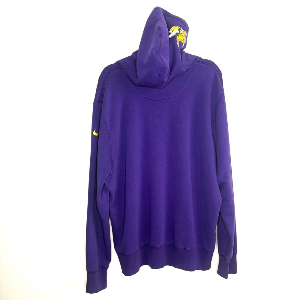 Nike Minnesota Vikings Purple Hoodie Pullover Mens Size XXL - Picture 4 of 8